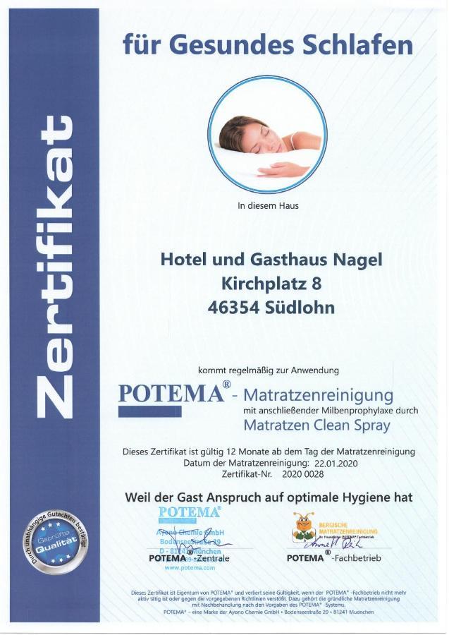 Hotel & Gasthaus Nagel Südlohn Εξωτερικό φωτογραφία